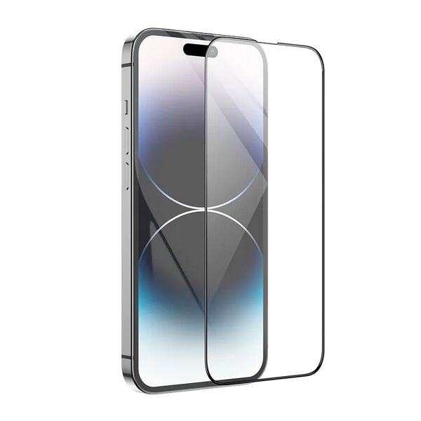 Защитное стекло для iPhone 15 Pro Hoco G12 5D Черный