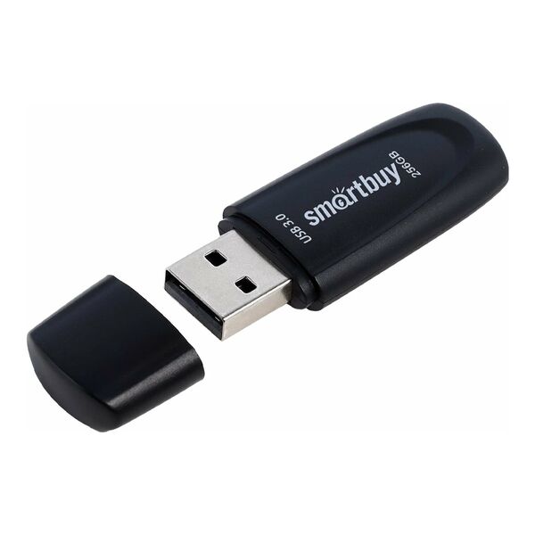 Флеш память USB 256Gb Smart Buy 3.0 Scout Черный