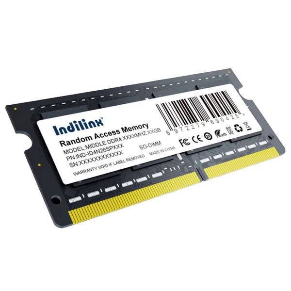 Оперативная память SO-DIMM 8Gb DDR4 3200MHz INDILINX Cl22