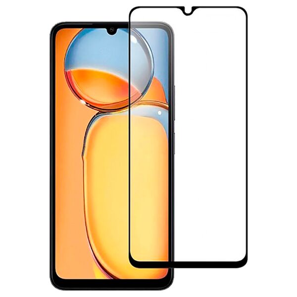 Защитное стекло Xiaomi Redmi 13C/Realme C51/C53/C63/POCO C65/M6 5G A07/A06/A05/A05S Матовый Черный