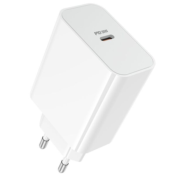 Зарядное устройство Borofone BA107A 30W USB-C Белый