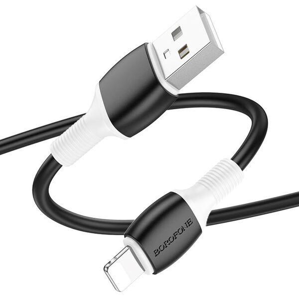 Кабель Lightning Borofone BX84 1м Черный