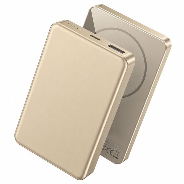 Внешний аккумулятор Wiwu 10000 mAh Magsafe Золотой