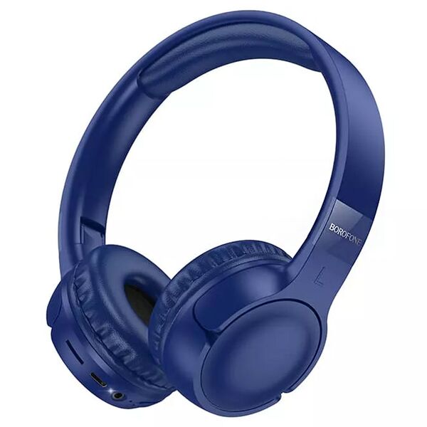 Наушники Bluetooth Borofone BO32 полноразмерные Синий