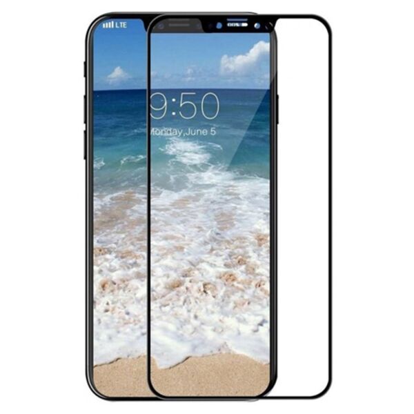 Защитное стекло для iPhone X/XS/11 Pro 99D 9H Full Glue Черный