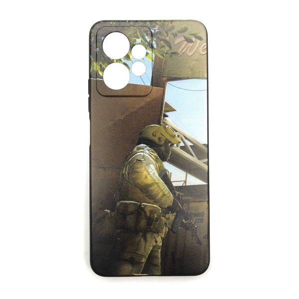 Чехол Xiaomi Redmi Note 12 4G накладка Standoff 2-Rust Krutoff Черный