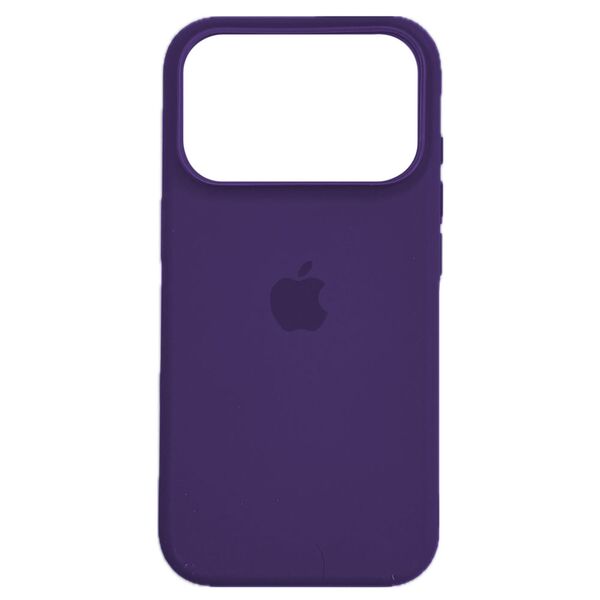 Чехол для iPhone 17 Pro накладка Silicone Case Magsafe Luxe Фиолетовый