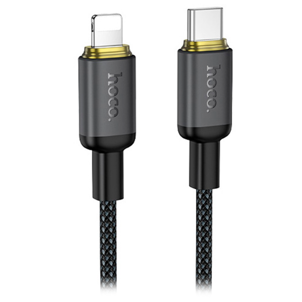 Кабель Lightning Hoco X128 1м Черный