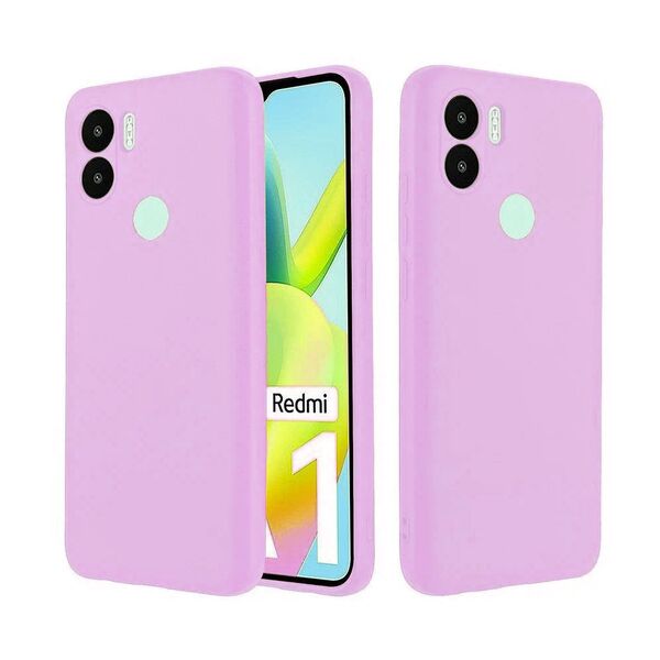 Чехол Xiaomi Redmi A1 Plus/A2 Plus/Poco C51 накладка Soft Touch  Сиреневый