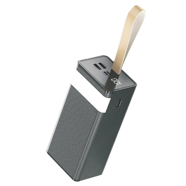 Внешний аккумулятор FaizFull 40000 mAh FL50 + фонарик Черный