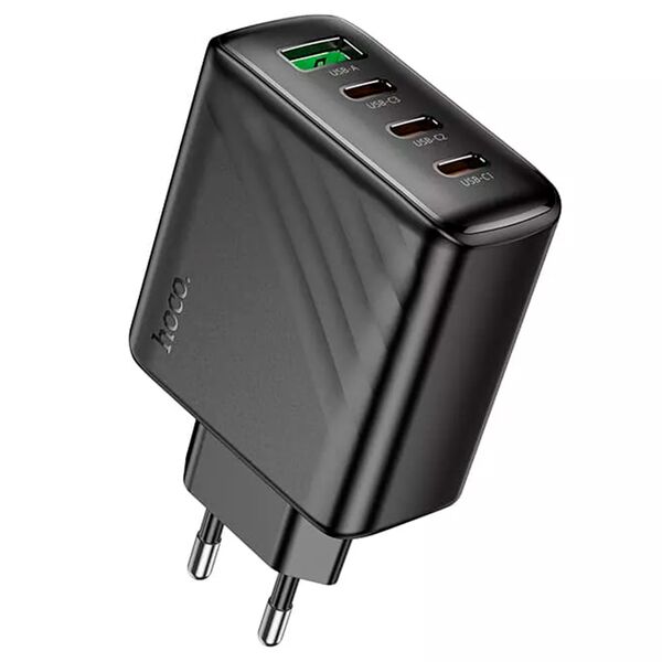 Зарядное устройство Hoco CS27A 67W 3USB-C+USB Черный