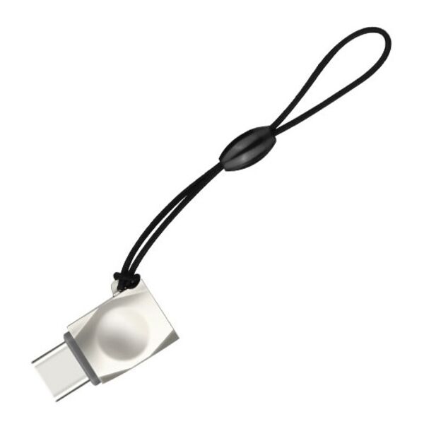 Переходник Type-C/OTG Micro USB Hoco UA8 Черный