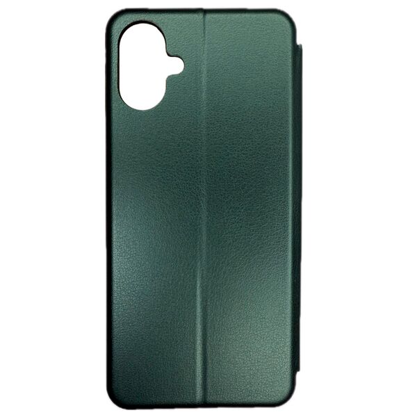 Чехол Samsung A07 книжка кожзам Темно-зеленый