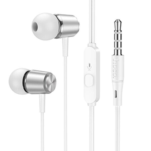 Наушники Hoco M108 вакуумные Серебряный