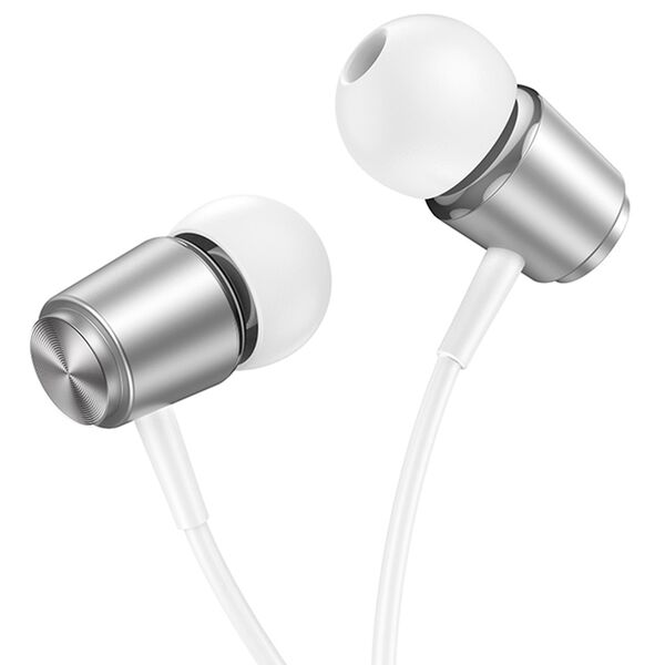 Наушники Hoco M108 вакуумные Серебряный