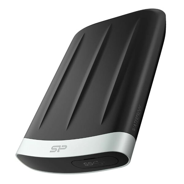 Внешний жесткий диск Silicon Power 1TB A65B Armor 3.2 Черный/серый