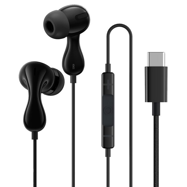 Наушники Baseus CZ20 вакуумные Type-C Черный