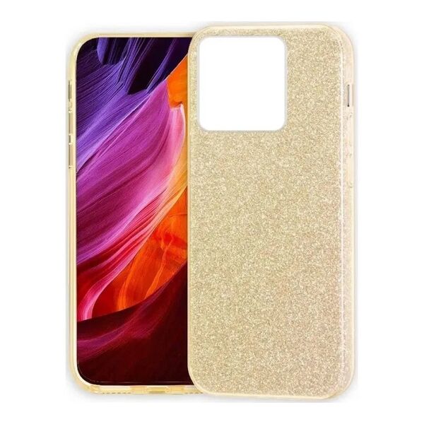 Чехол Xiaomi Redmi 10C/POCO C40 накладка Сияние Золотой