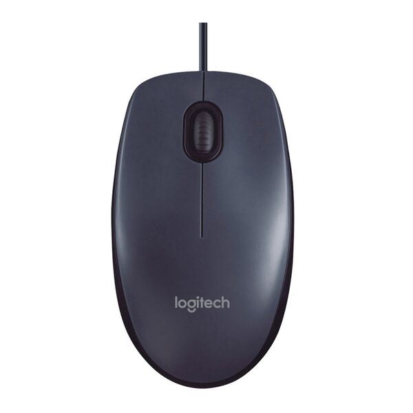 Мышь Logitech B100 проводная Черный