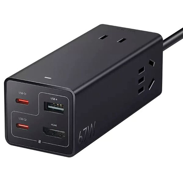 Зарядное устройство Xiaomi Desktop Fast Charging Socket Pro 67W XMCDZ-01QM Black