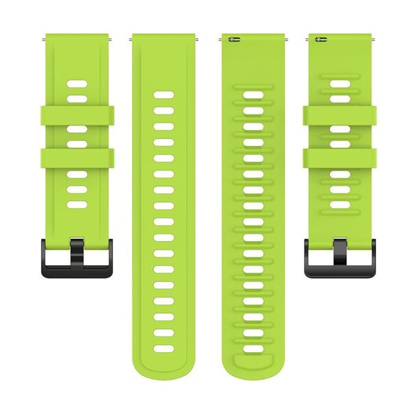 Ремешок для часов 22мм силиконовый Зеленый