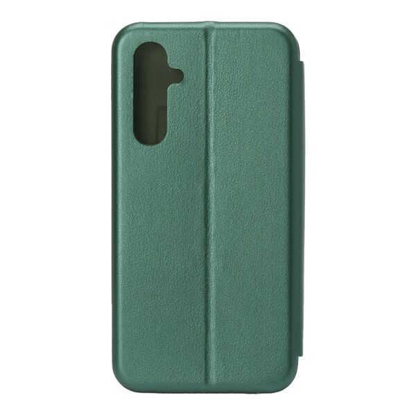 Чехол Samsung A34 книжка кожзам Темно-зеленый