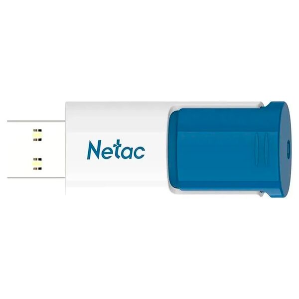Флеш память USB 256Gb Netac U182 3.0 Синий/Белый