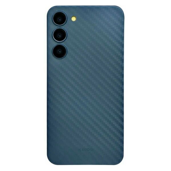 Чехол Samsung S23 Plus накладка K-DOO AIR Carbon Синий