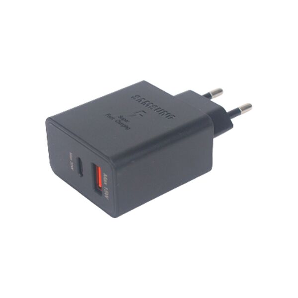 Зарядное устройство Samsung 35W USB-C+USB Черный
