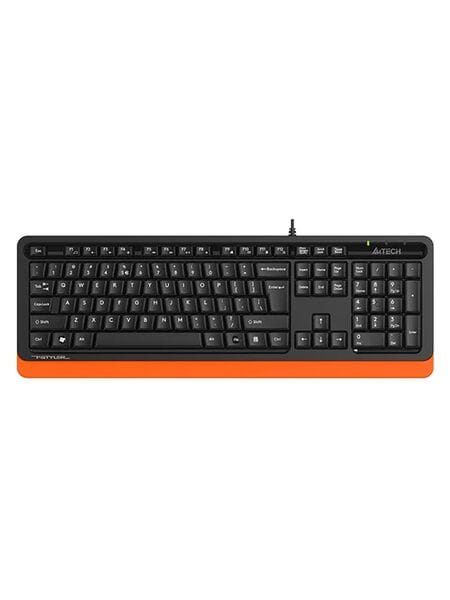 Клавиатура A4Tech Fstyler FKS10 Черный/Оранжевый