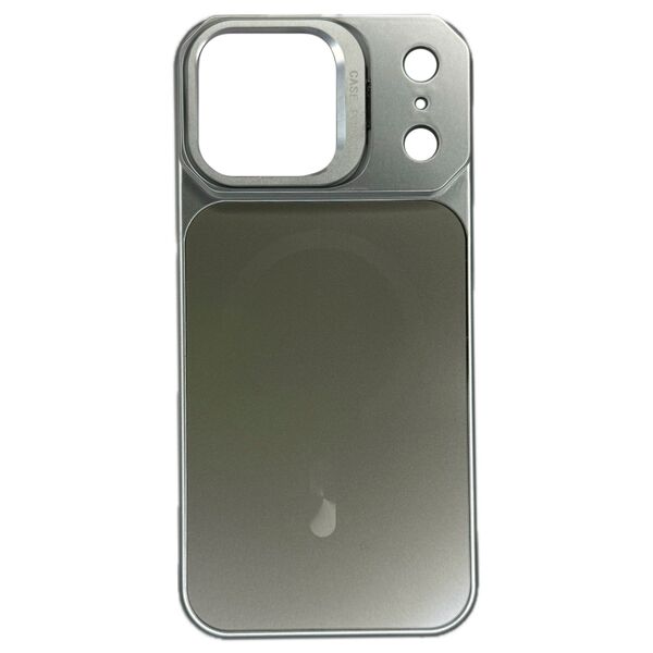 Чехол для iPhone 17 Pro Yotoo Magsafe Серебряный