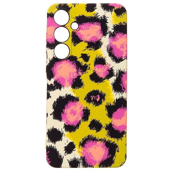 Чехол Samsung A55 накладка Luxo Creative Леопард желтый