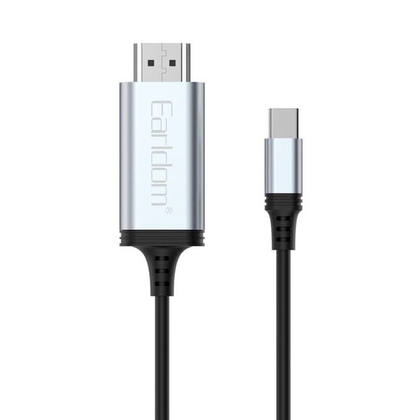 Кабель HDMI/Type-C ET-W34 Earldom 2м Черный