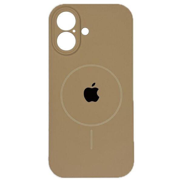 Чехол для iPhone 17 накладка Silicone Case Magsafe Бежевый