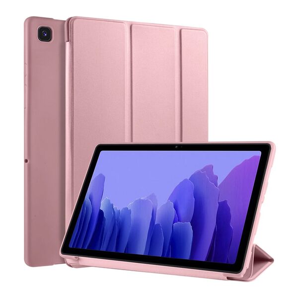 Чехол Samsung Tab A7 Lite T220/T225 книжка Smart Case Розовое золото