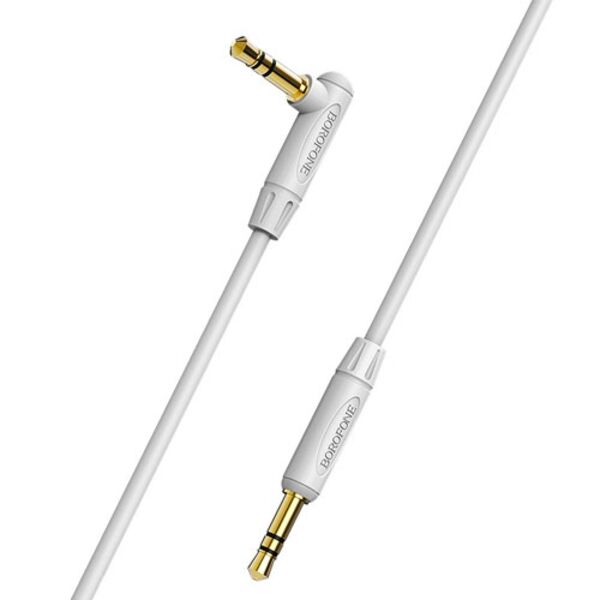 Кабель 3.5/3.5 угловой Borofone BL4 2м Серый