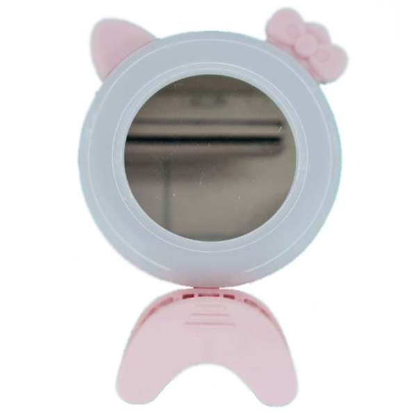 Вспышка портативная RGB LED для селфи ушки Розовый