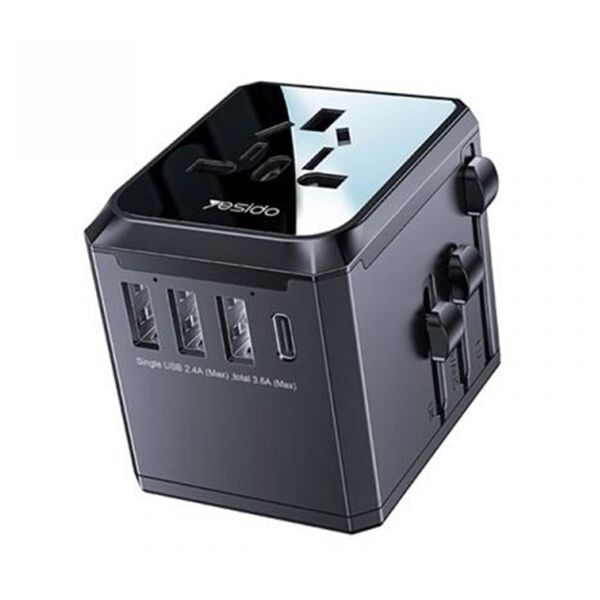 Зарядное устройство универсальное Yesido MC10 100W Черный