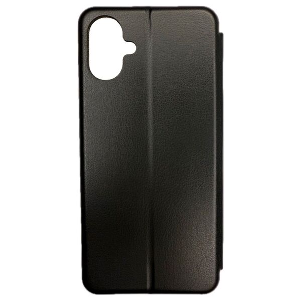 Чехол Samsung A07 книжка кожзам Черный