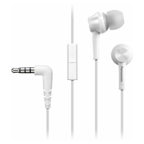 Наушники Panasonic RP-TCM115GCW вакуумные Белый