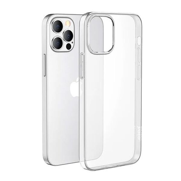 Чехол для iPhone 15 Pro накладка Hoco Light series TPU Case Прозрачный