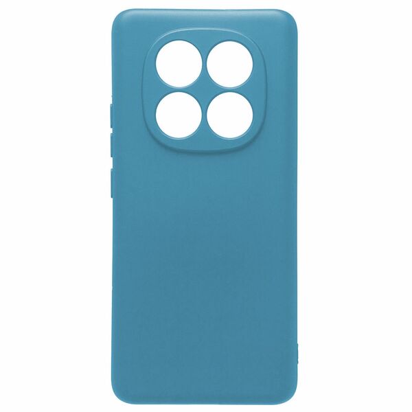 Чехол Xiaomi Redmi Note 14 Pro/Note 14 Pro Plus 5G/Poco X7 накладка Soft Touch Бирюзовый
