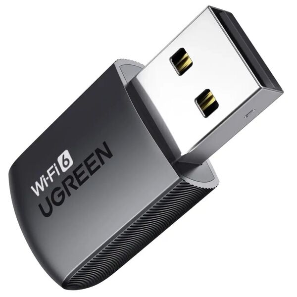 Адаптер Wi-Fi USB Ugreen СM762 AX900 Черный