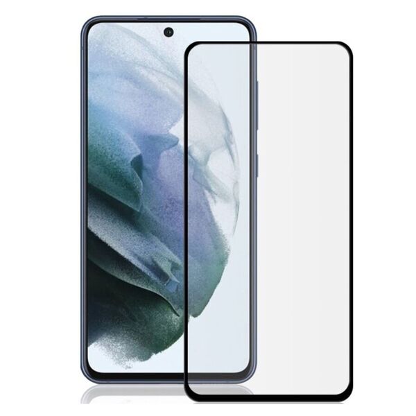 Защитное стекло Samsung S21 FE Weva Черный