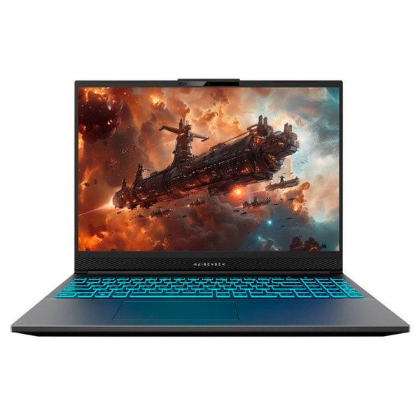 Ноутбук Maibenben X-Treme Typhoon X16A 16" IPS Ryzen 7 7445HS/16Gb/512Gb SSD/RTX3050 4Gb/Linux Grey
