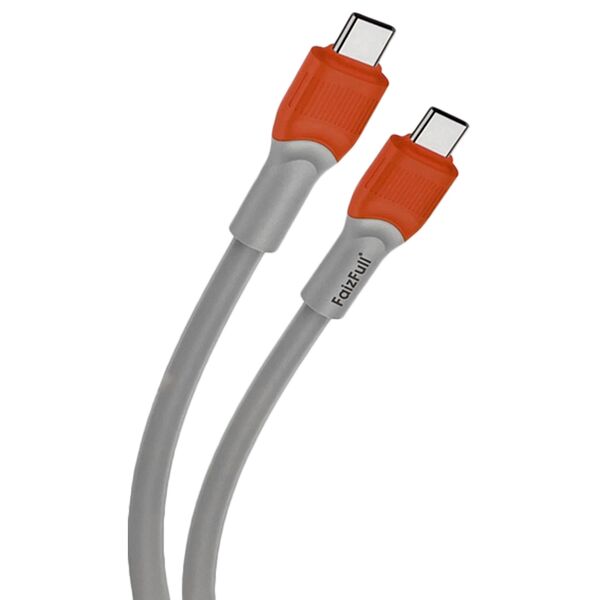 Кабель Type-C/Type-C FaizFull FR70 60W 1м Белый