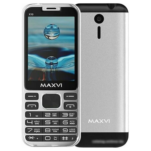 Maxvi X10i Metallic Silver