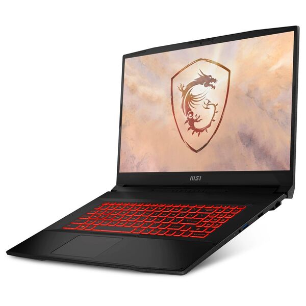 Ноутбук MSI Katana 17 B12UCX-1604XRU 17.3" IPS FHD Core i5 12450H/16Gb/512Gb SSD/2050/4Gb/DOS Black