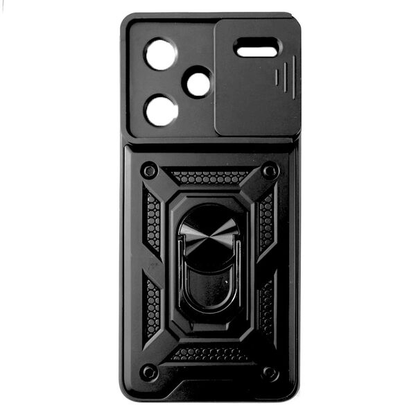 Чехол Xiaomi Redmi Note 13 Pro Plus 5G накладка Armor противоударный Черный