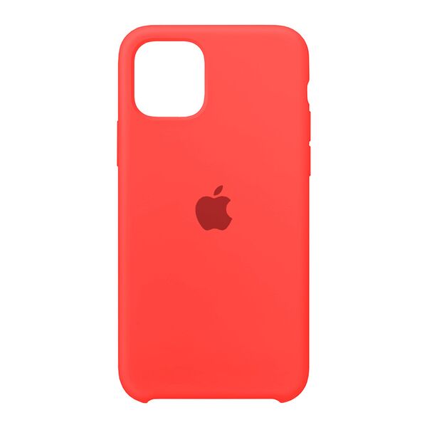 Чехол для iPhone 13 Pro Max силиконовый Silicone Case Коралловый